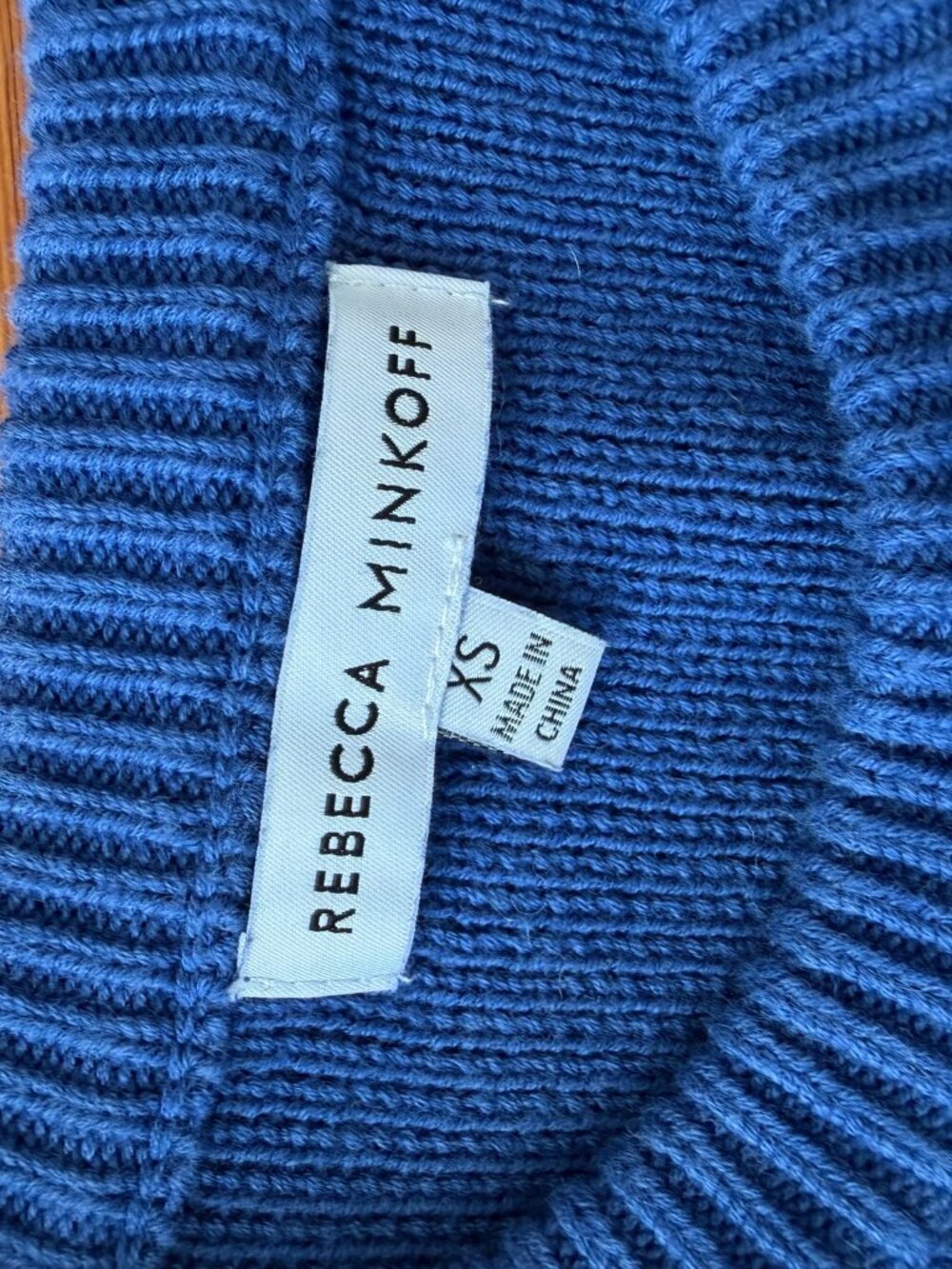 Rebecca minkoff Sweater women’s Size Xs blue - Picture 2 of 3